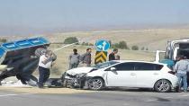 Erzurum’da trafik kazası: 3 yaralı