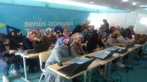 Erzurumlu kadınlar temel internet kullanımını öğrendi