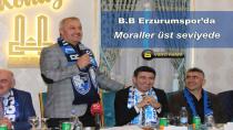 B.B Erzurumspor ekibi maç öncesi moral depoladı