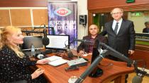 Başkan Ali Korkut TRT Erzurum Radyosu'na konuk oldu