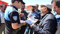 Erzurum TDP ekipleri vatandaşı bilinçlendirdi