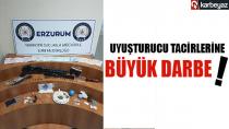 Erzurum’da uyuşturucu operasyonu