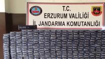 Erzurum'da  5 bin 180 paket kaçak sigara ele geçirildi