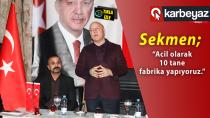 Başkan Mehmet Sekmen yeni ve önemli projelerini anlattı