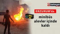 Erzurum’da sarhoşlar yangına neden oldu