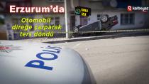 Erzurum’da trafik kazası 1 yaralı