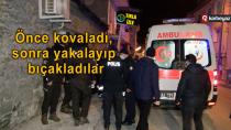 Erzurum'da gençler kavga etti, 1 kişi yaralandı